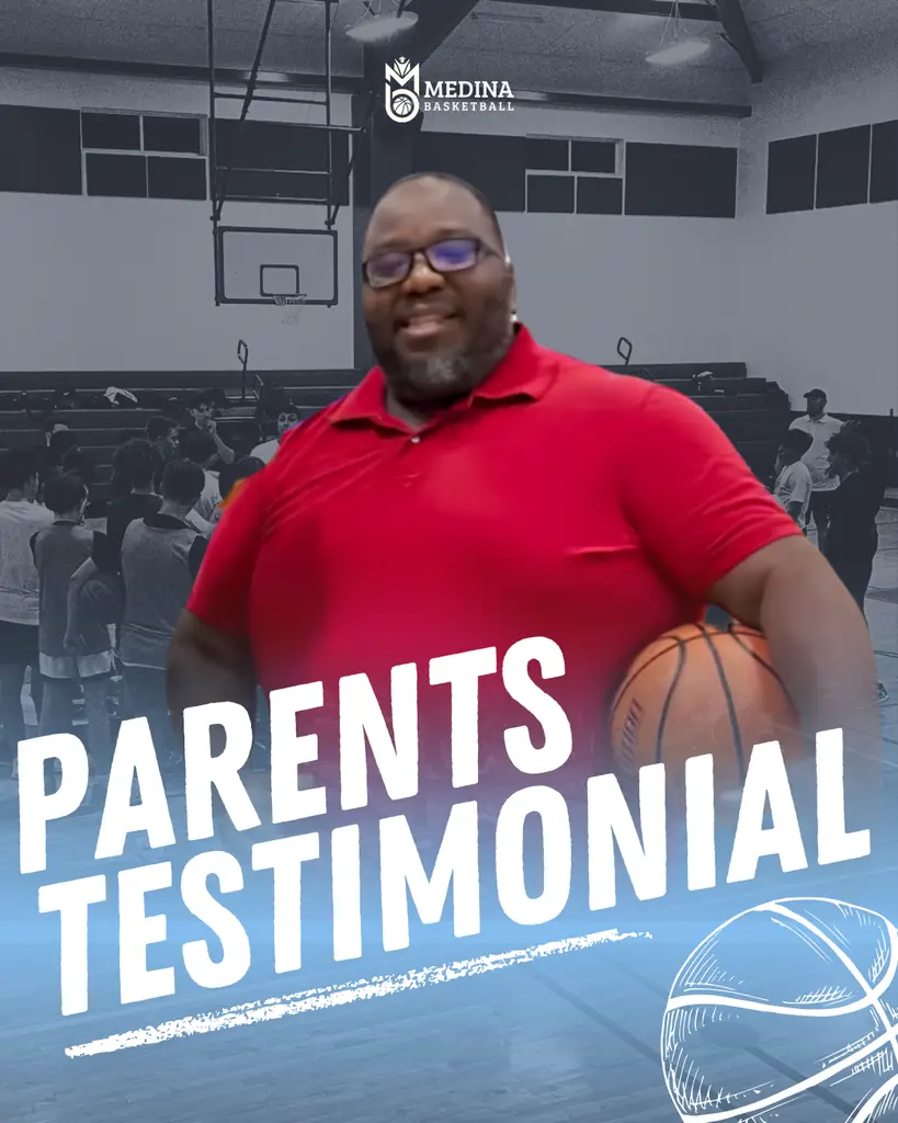 Medina Basketball parent testimonial