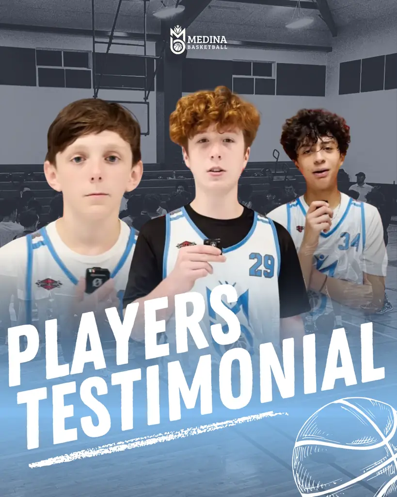 Medina Basketball players testimonial