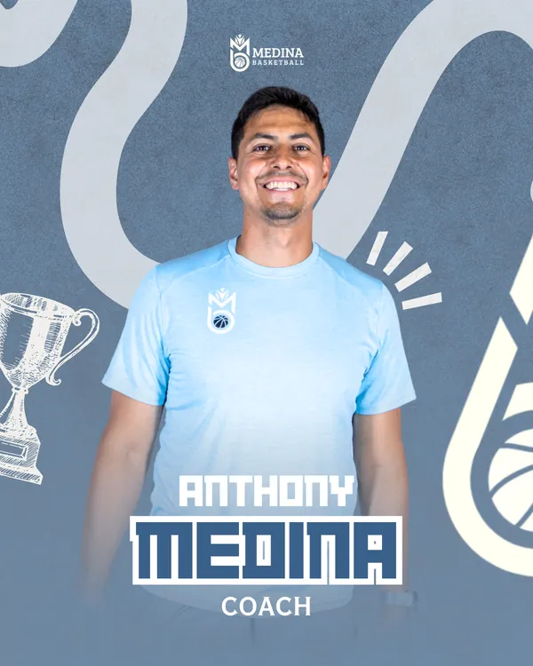 Anthony Medina, Medina Basketball head coach