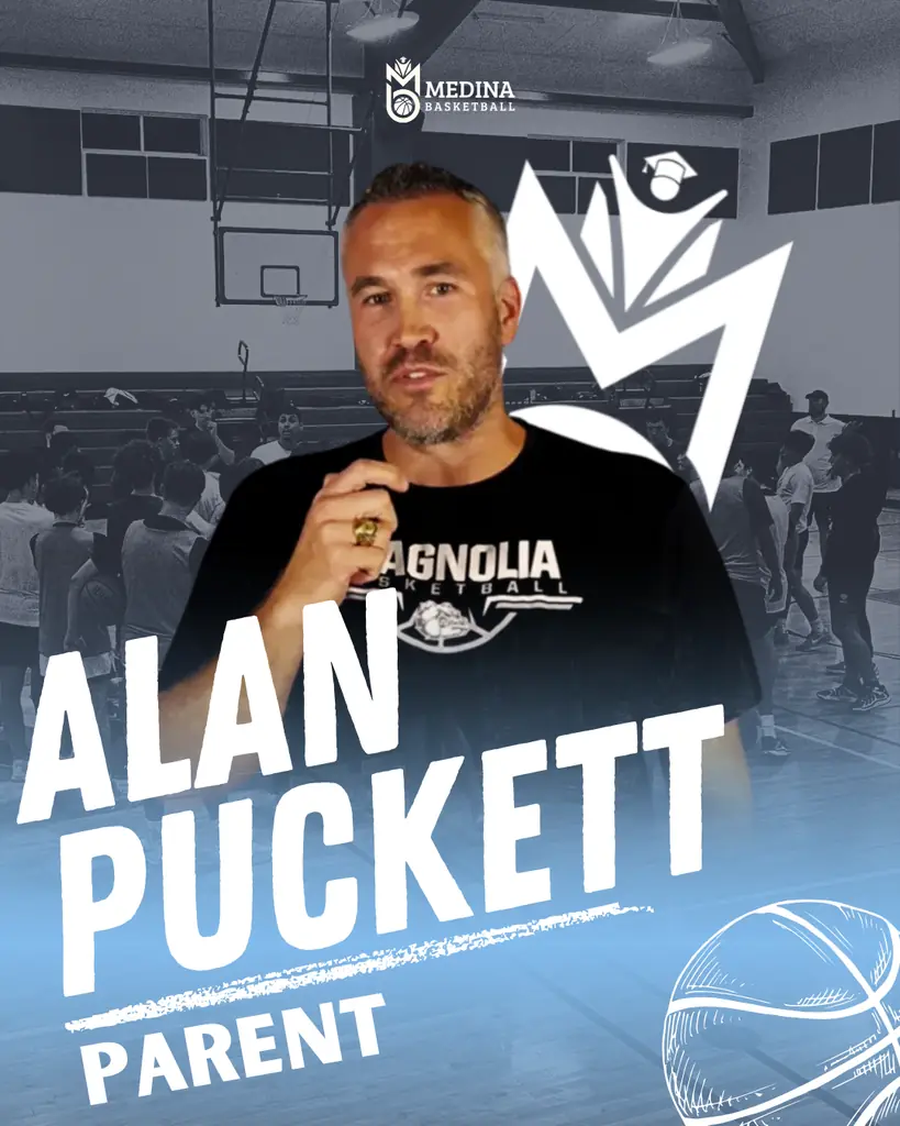 Alan Puckett, Medina Basketball parent
