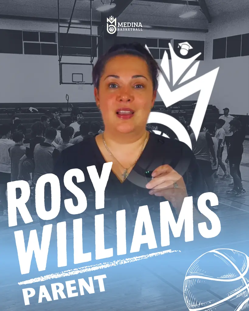 Rosy Williams, Medina Basketball parent