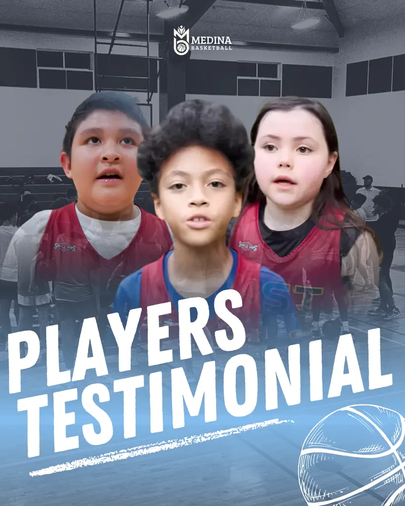 Medina Basketball players testimonial