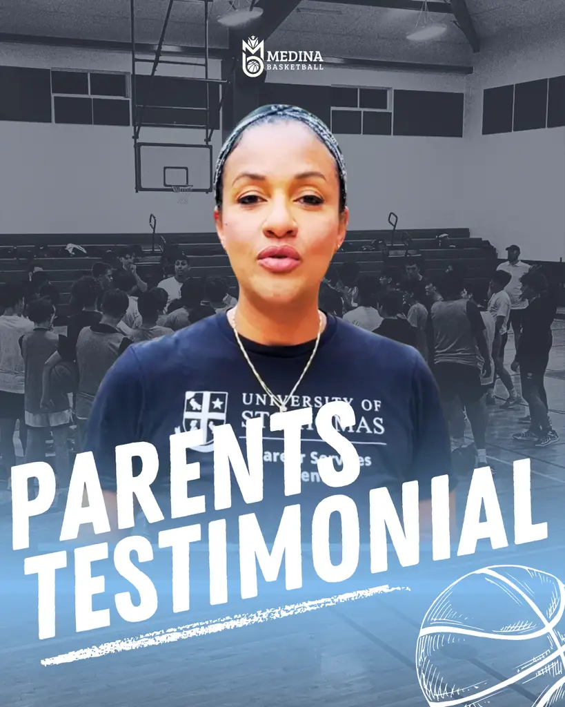 Medina Basketball parent testimonial